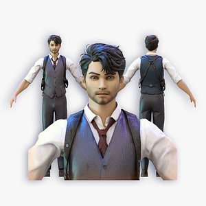 3D Police-male