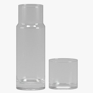 water carafe glass 3D