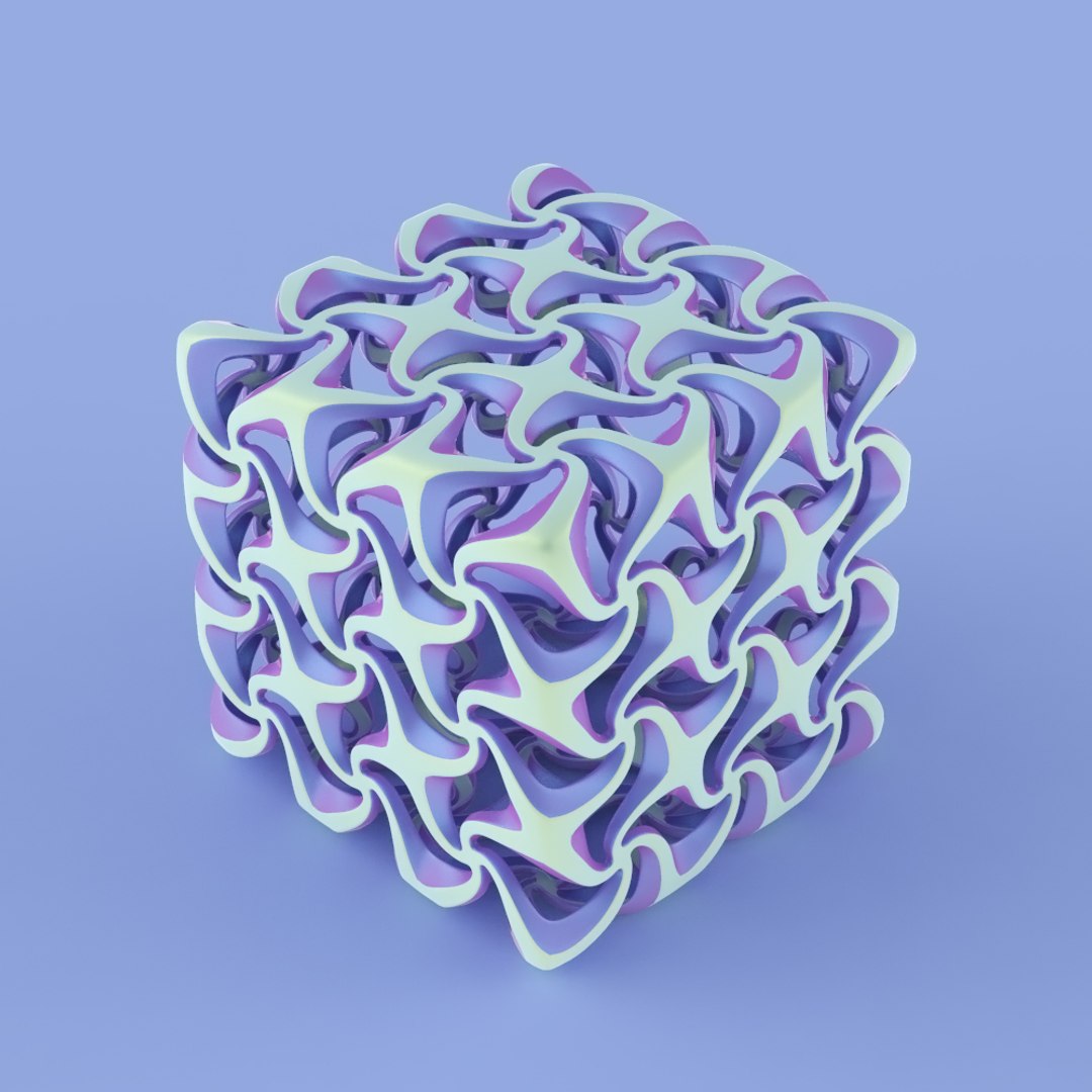 Cube Decor 3D - TurboSquid 1564288