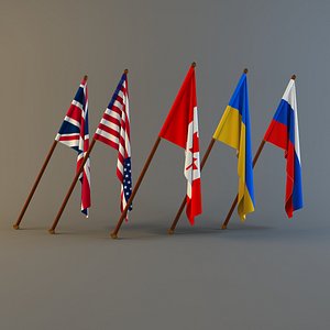 Flags of different countries