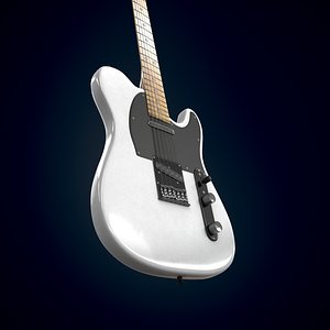 3D Electric guitar Homage HEG-350 model