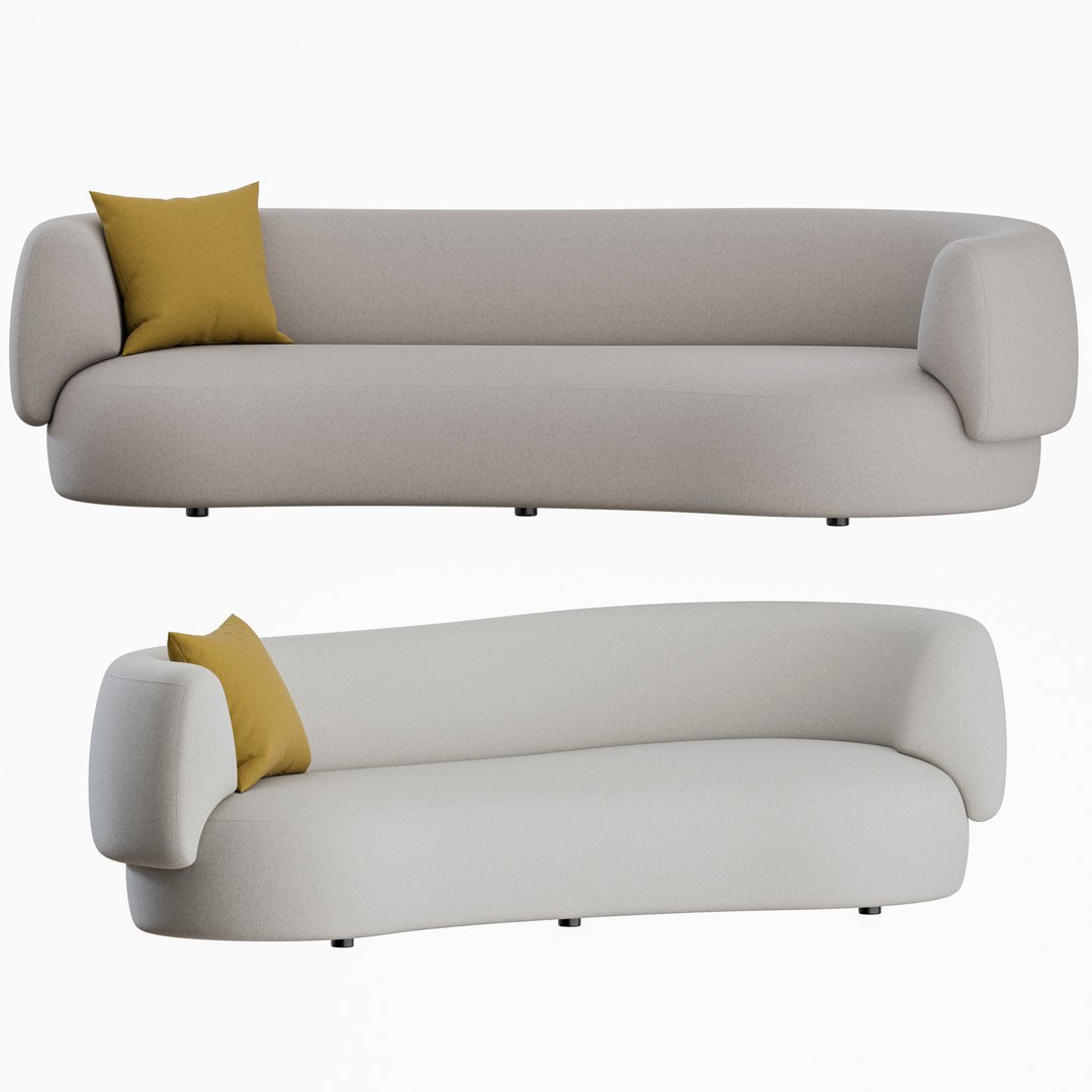 Fao Sofa Future 3D Model TurboSquid 1667656