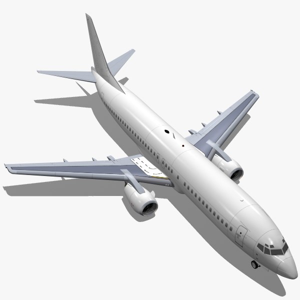 3D 3D Studio BOEING 737 400 B