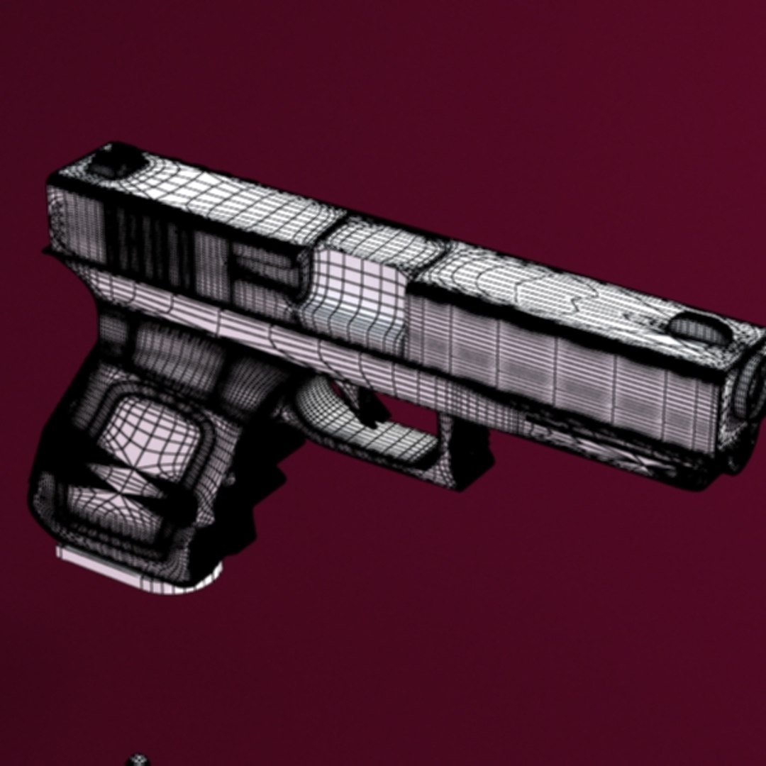 3dsmax Pistol