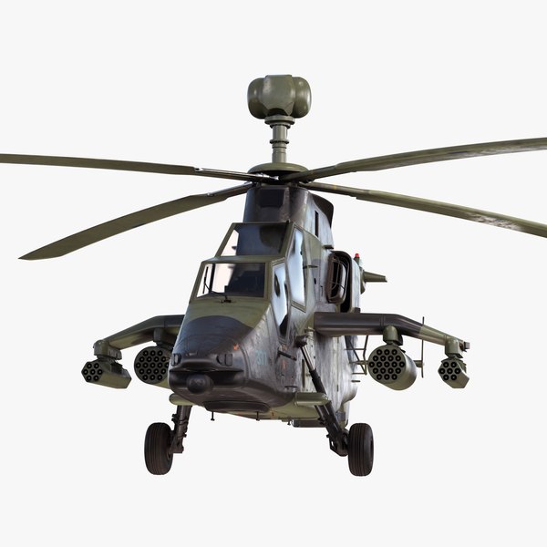 Eurocopter Tiger EC665 German Rigged3Dモデル - TurboSquid 1092692