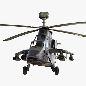 Eurocopter Tiger EC665 German Rigged