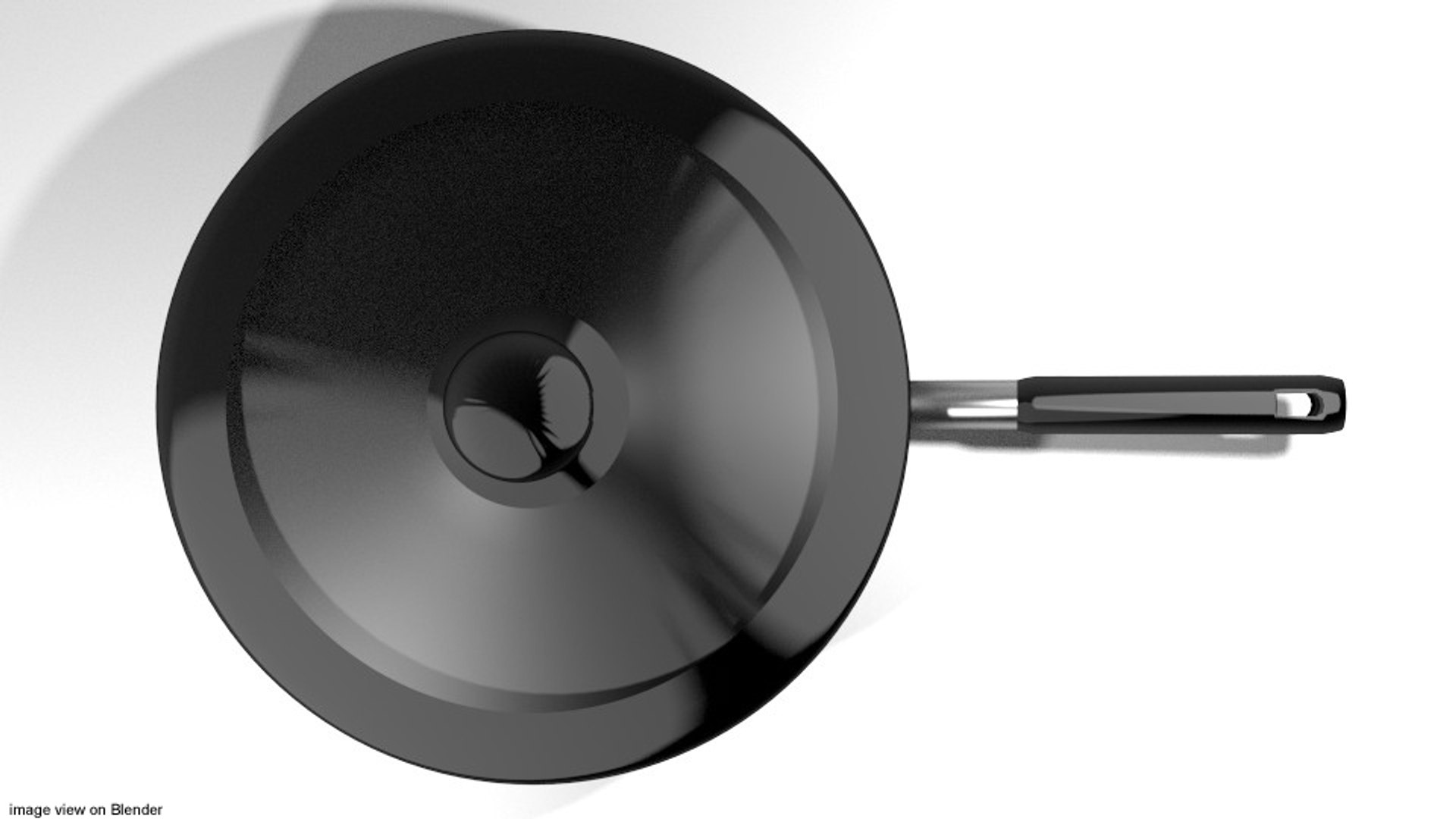 3d Cook Cookware Pan Model