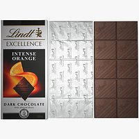 Lindt Excellence Intense Orange chocolate