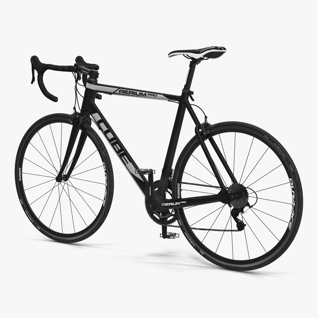 Road Bike Cube 3D model preview
