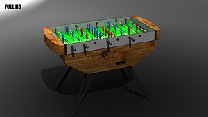 soccer table 3d model
