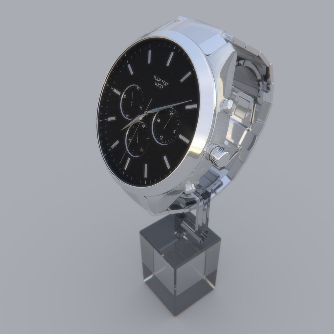3d wristwatch