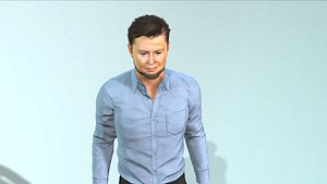BEARED MAN 3D model