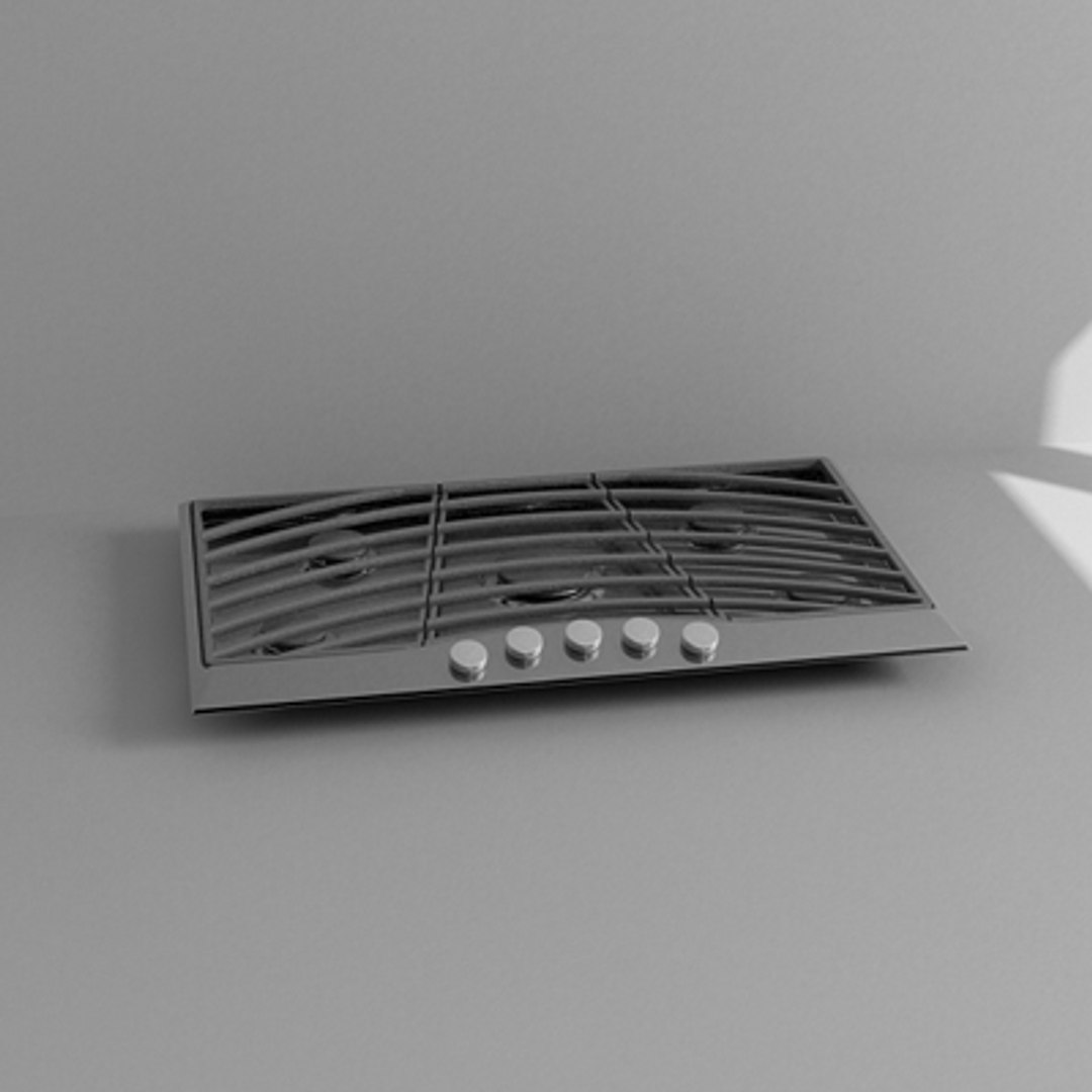 cooktop 3d model