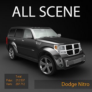 3d dodge nitro