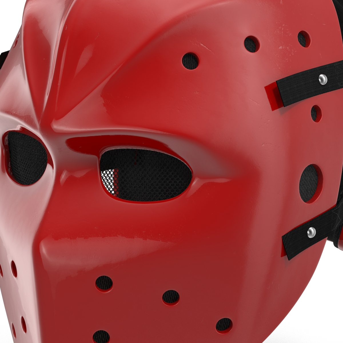 hockey mask 3d c4d