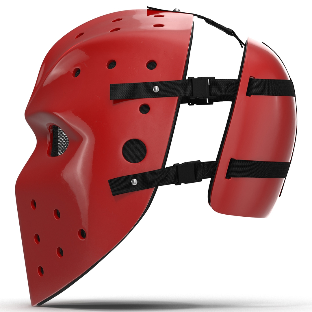 hockey mask 3d c4d