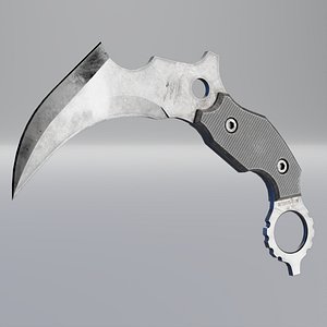 Karambit Knife 3D model