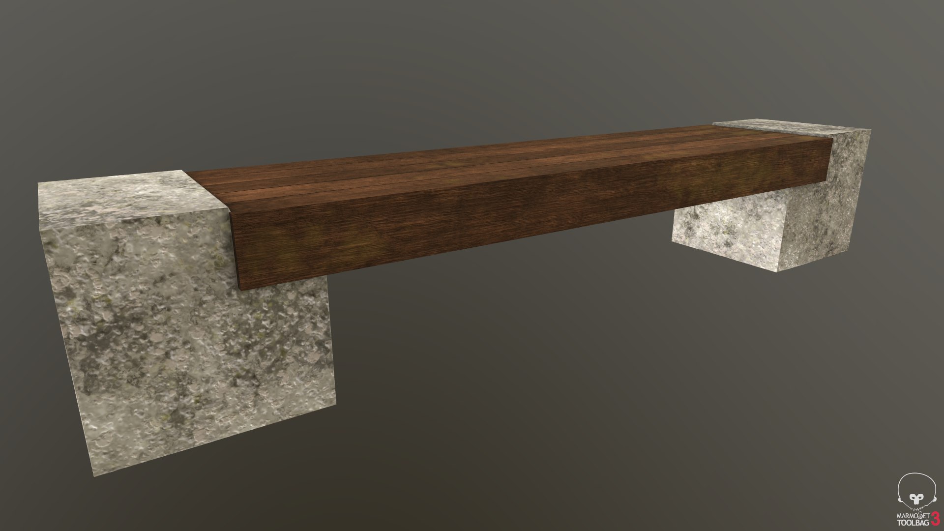 Bench Base 3D Model - TurboSquid 1487309