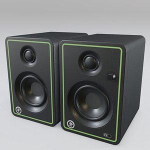 3D Studio monitors Mackie CR3-X Black