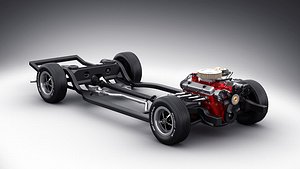 Car Chassis and Engine