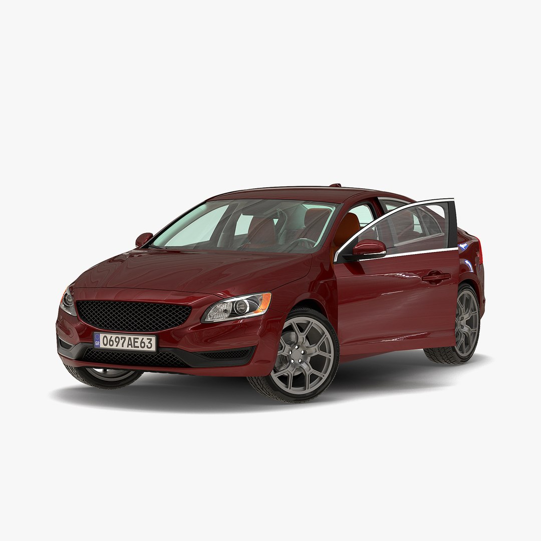 Generic Sedan 3 Rigged 3D model preview