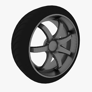 Race wheel with 7 spokes