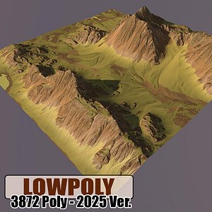 Lowpoly Mountain Z4