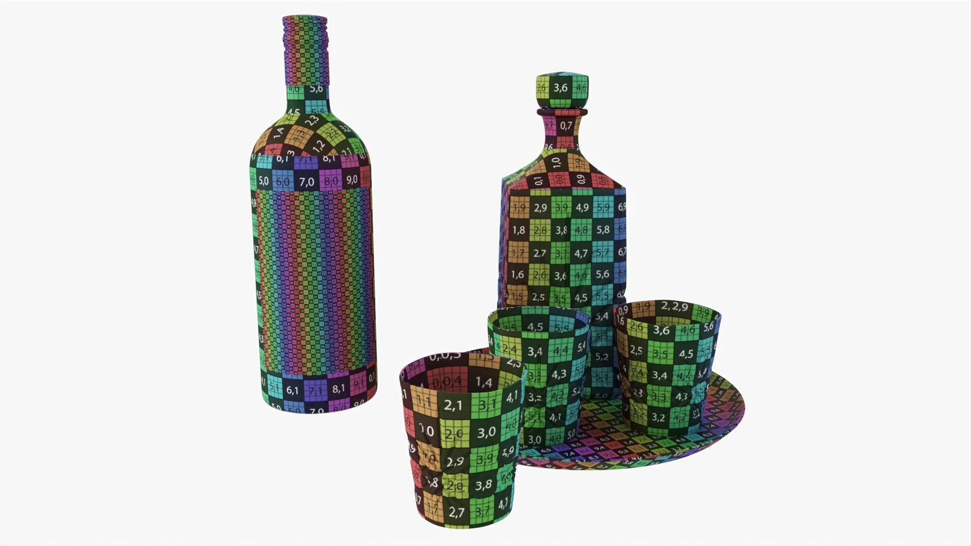 3D Whiskey Set on Tray Decanter Bottle and Glasses https://p.turbosquid.com/ts-thumb/Mw/ZgnFtk/Rv/z007/jpg/1699880534/1920x1080/fit_q87/c61d45cdf22cddca3060f4872016326038beadb9/z007.jpg
