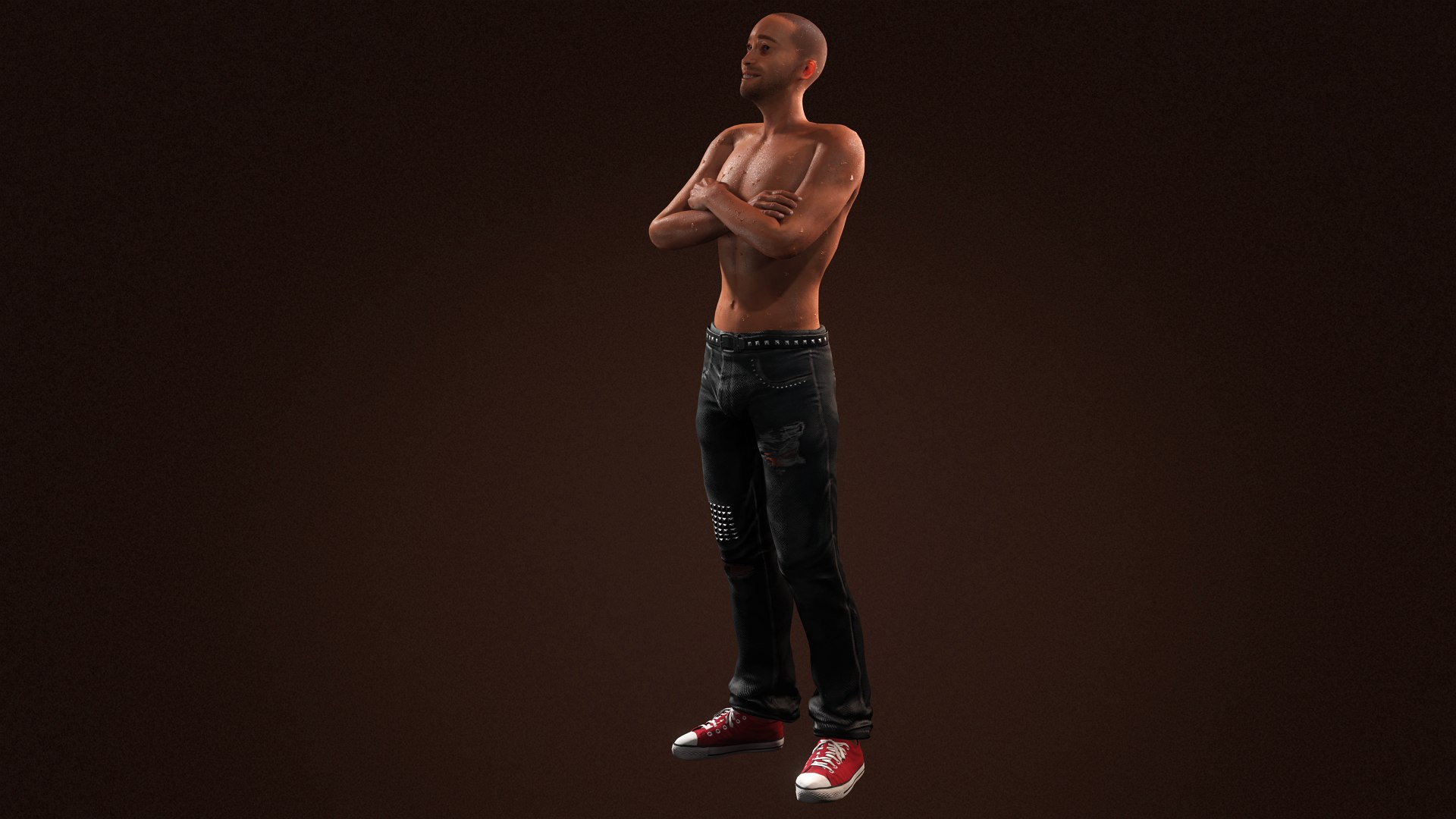 3D Jack Sweat Human Model - TurboSquid 2272473