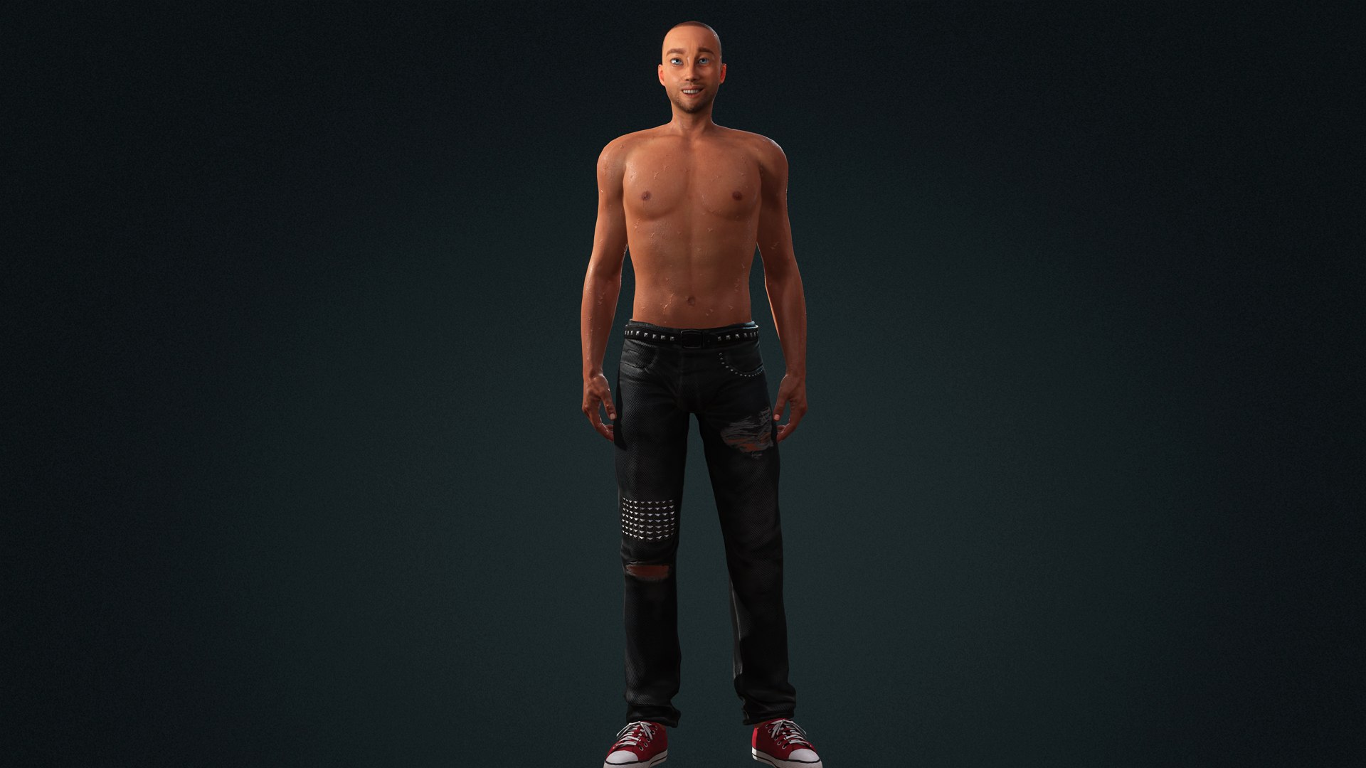 3D Jack Sweat Human Model - TurboSquid 2272473