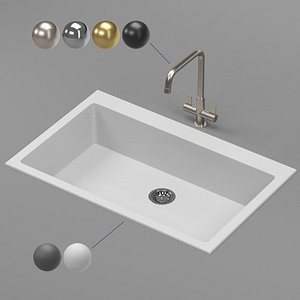 3D RANGEMASTER kitchen sink ORI7901CO model