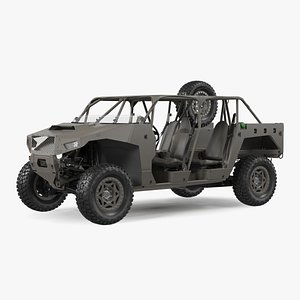 Ultra Light Combat Vehicle Rigged 3D