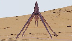 3D Star Wars Trident model