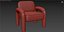 Fauteuil rembourré