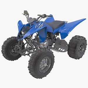 3d sport atv yamaha raptor model