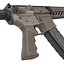 Assault Rifle AR15 Desert 3D Model
