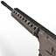 Assault Rifle AR15 Desert 3D Model