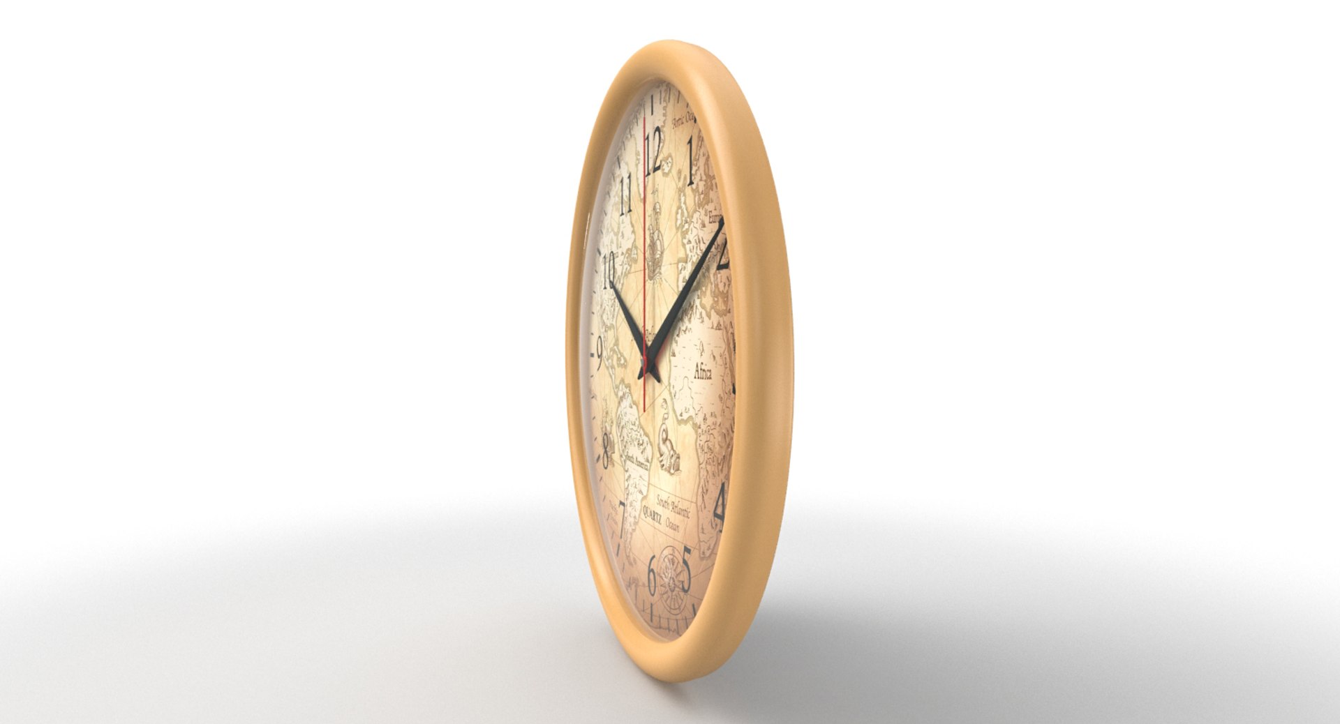 Wall 03 Clock 3D Model - TurboSquid 1420533
