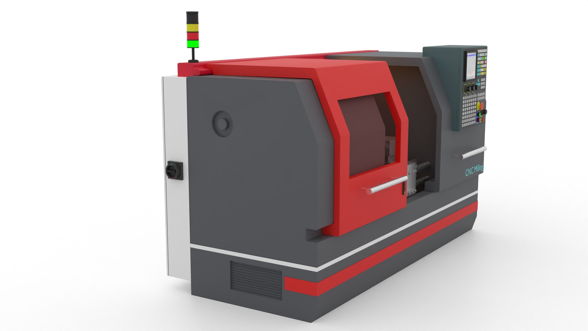 3D Model CNC MACHINE - TurboSquid 2142814