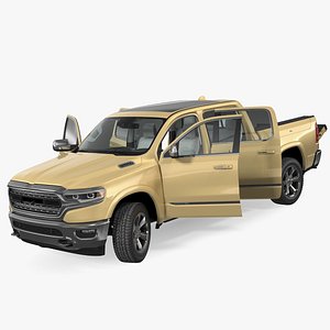 pickup truck generic car 3D model