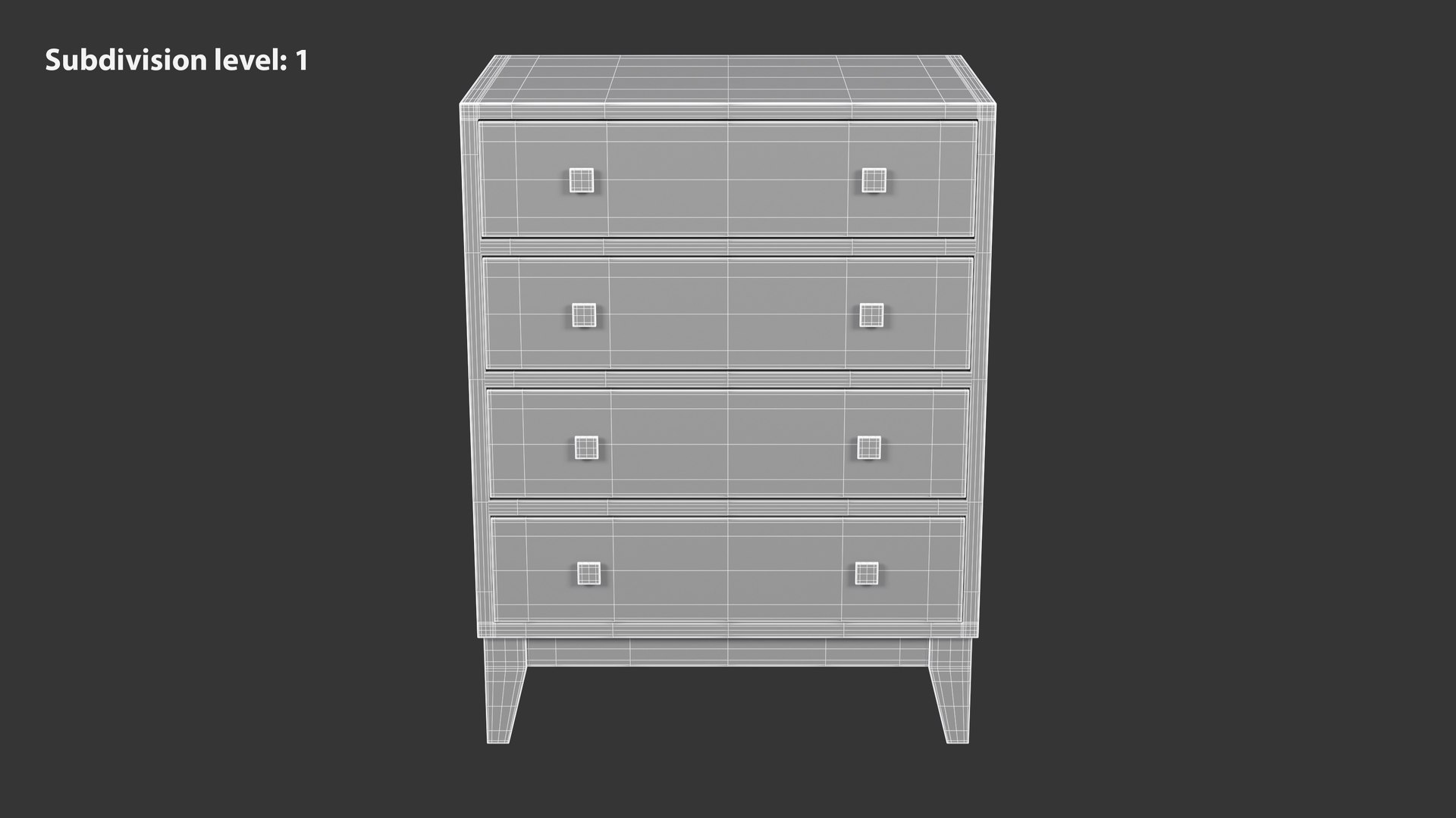 White Chest of Drawers 3D model https://p.turbosquid.com/ts-thumb/Mx/4XAnDE/Fb/whitechestdrawers_image1wirelvl1/jpg/1653148656/1920x1080/fit_q87/4ae51d0b47f1dde7106f8a94e3529e30bd3f0e3f/whitechestdrawers_image1wirelvl1.jpg