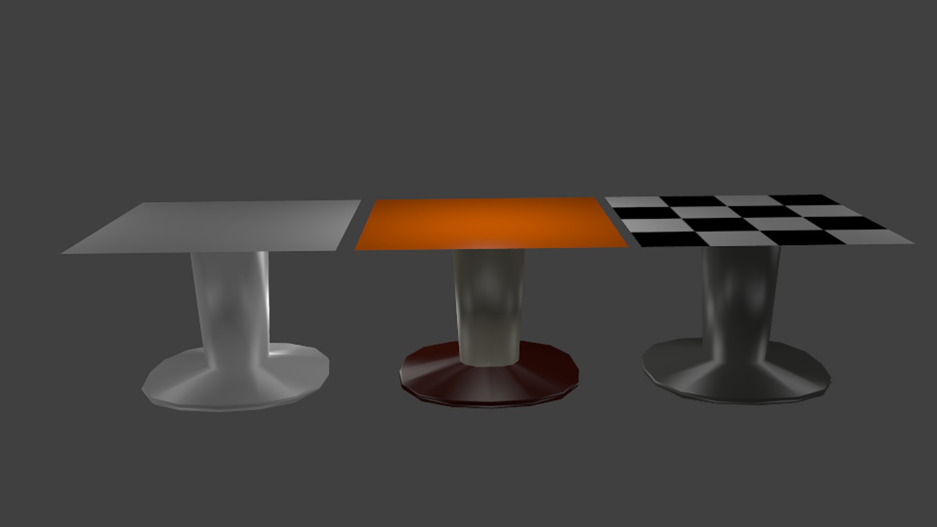 Square Table 3d 3ds