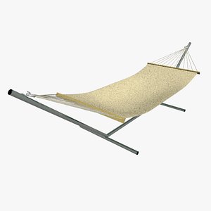 hammock stand 3d model