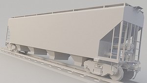 3D train mobile model
