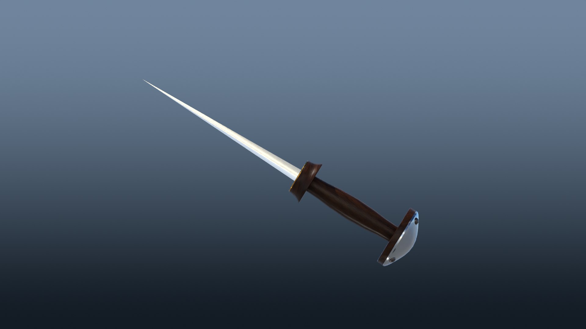 Medieval Rondel Dagger 3D - TurboSquid 2252477