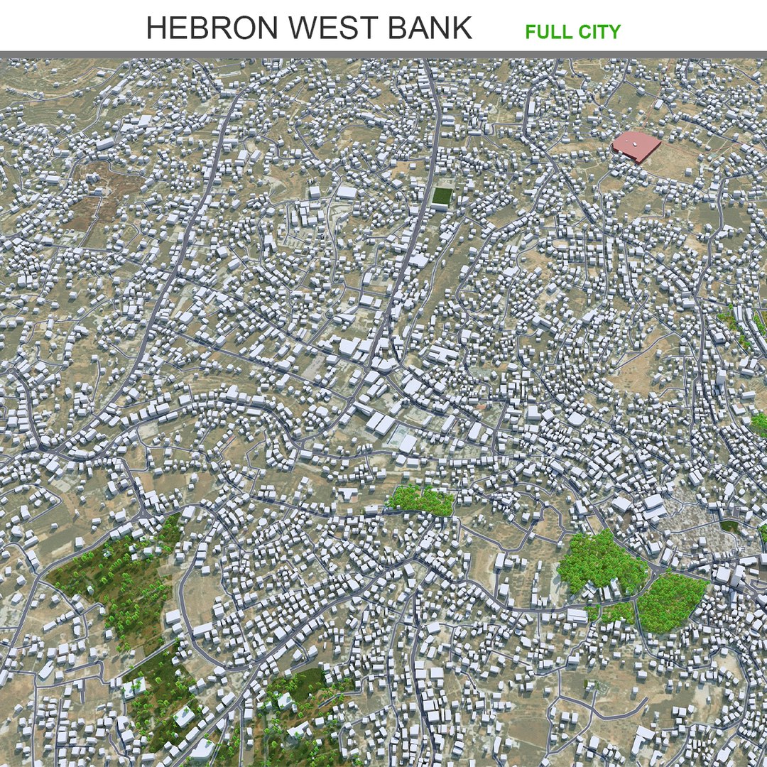 Hebron West Bank 3D Model TurboSquid 2042078