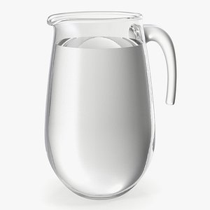 Glass Jug Hook Handle With Water