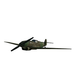 3D war fighter model