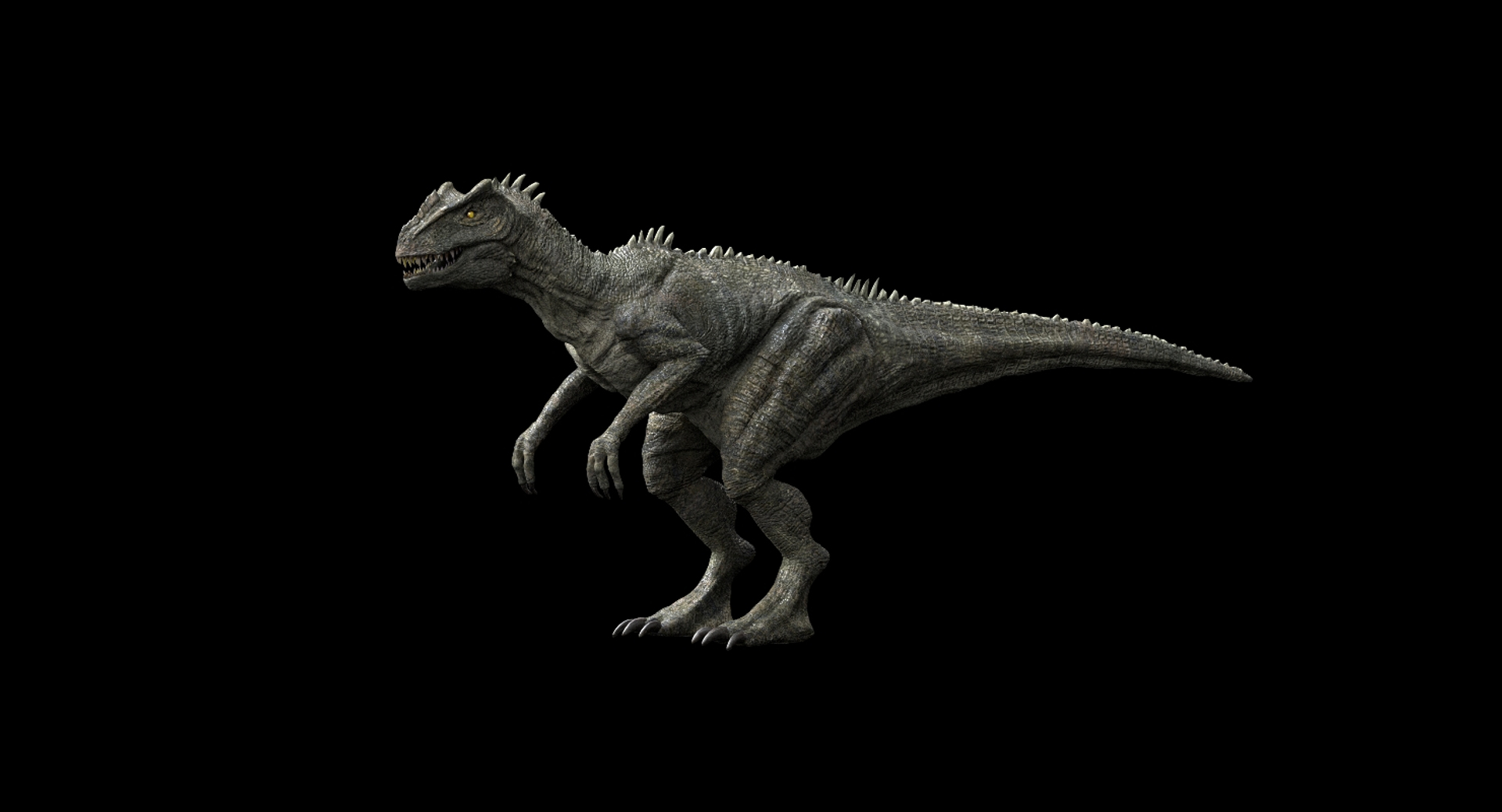 3D v-ray rigged allosaurus model - TurboSquid 1371371