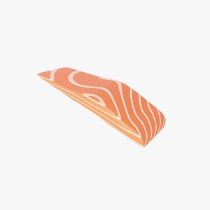 Salmon Meat 3D model